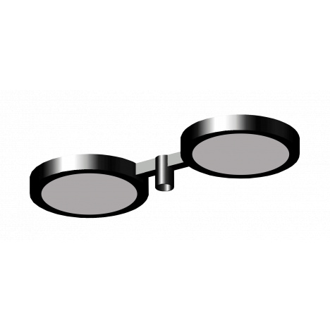 Парковый светильник BRUM-RING-DUO