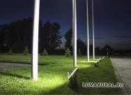 Светодиодное освещение флагштоков